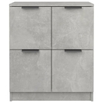 Credenza Grigio Cemento 60x30x70 cm in Legno Multistrato