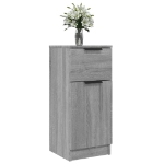 Credenza Grigio Sonoma 30x30x70 cm in Legno Multistrato