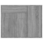 Credenza Grigio Sonoma 88x30x70 cm in Legno Ingegnerizzato