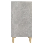 Credenza Grigio Cemento 57x35x70 cm in Truciolato