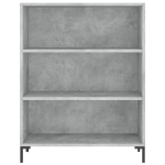 Credenza Grigio Sonoma 69,5x32,5x180 cm Legno Multistrato