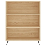 Credenza Rovere Sonoma 69,5x32,5x180 cm Legno Multistrato