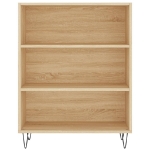 Credenza Rovere Sonoma 69,5x32,5x180 cm Legno Multistrato