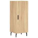 Credenza Rovere Sonoma 34,5x34x180 cm in Legno Multistrato