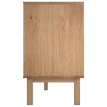 Credenza OTTA 113,5x43x73 cm in Legno Massello di Pino