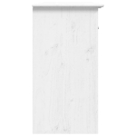 Credenza BODO 115x43x79,5 cm in Legno Massello di Pino Bianco