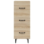 Credenza Rovere Sonoma 34,5x34x90 cm in Legno Multistrato