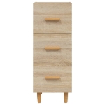 Credenza Rovere Sonoma 34,5x34x90 cm in Legno Multistrato