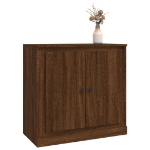 Credenza Rovere Marrone 70x35,5x67,5 cm in Legno Multistrato