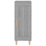 Credenza Grigio Sonoma 34,5x34x90 cm in Legno Multistrato