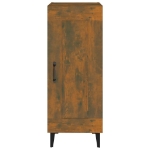 Credenza Rovere Fumo 34,5x34x90 cm in Legno Multistrato