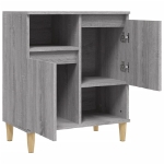 Credenza Grigio Sonoma 60x35x70 cm in Legno Multistrato