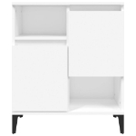 Credenza Bianca 60x35x70 cm in Legno Multistrato