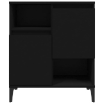 Credenza Nero 60x35x70 cm in Legno Multistrato