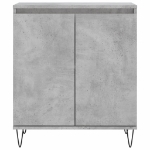 Credenza Grigio Cemento 60x35x70 cm in Legno Multistrato