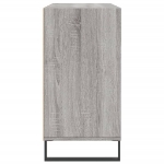 Credenza Grigio Sonoma 103,5x35x70 cm in Legno Ingegnerizzato