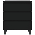 Credenza Nero 60x35x70 cm in Legno Multistrato