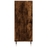 Credenza Rovere Fumo 57x35x90 cm in Legno Multistrato