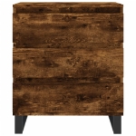 Credenza Rovere Fumo 60x35x70 cm in Legno Multistrato