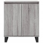 Credenza Grigio Sonoma 60x35x70 cm in Legno Multistrato