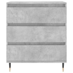 Credenza Grigio Cemento 60x35x70 cm in Legno Multistrato