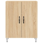 Credenza Rovere Sonoma 69,5x34x90 cm in Legno Multistrato