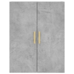 Mobili a Parete 2 pz Grigio Cemento 69,5x34x90 cm