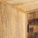 Credenza 120x30x70 cm in Legno Massello di Mango