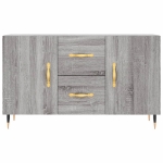 Credenza Grigio Sonoma 100x36x60 cm in Legno Multistrato