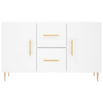 Credenza Bianca 100x36x60 cm in Legno Multistrato