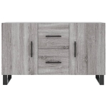 Credenza Grigio Sonoma 100x36x60 cm in Legno Multistrato