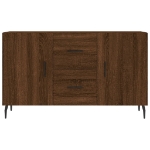 Credenza Rovere Marrone 100x36x60 cm in Legno Multistrato