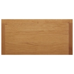 Credenza 70x35x75 cm Legno Massello di Rovere