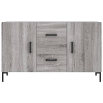 Credenza Grigio Sonoma 100x36x60 cm in Legno Multistrato