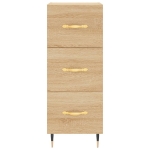 Credenza Rovere Sonoma 34,5x34x90 cm in Legno Multistrato