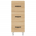 Credenza Rovere Sonoma 34,5x34x90 cm in Legno Multistrato