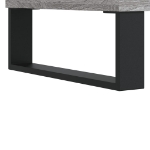 Credenza Grigio Sonoma 34,5x32,5x90 cm in Legno Multistrato