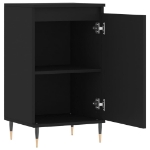 Credenza Nera 40x35x70 cm in Legno Multistrato