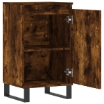 Credenza Rovere Fumo 40x35x70 cm in Legno Multistrato