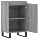 Credenza Grigio Sonoma 40x35x70 cm in Legno Multistrato