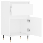 Credenza Bianca 40x35x70 cm in Legno Multistrato