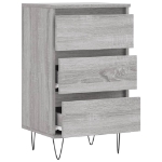 Credenza Grigio Sonoma 40x35x70 cm in Legno Multistrato