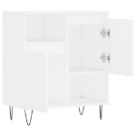 Credenza Bianca 60x35x70 cm in Legno Multistrato