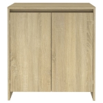 Credenza Rovere Sonoma 70x41x75 cm in Legno Multistrato