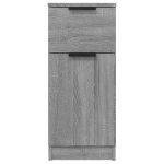 Credenza Grigio Sonoma 30x30x70 cm in Legno Multistrato