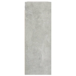 Armadietto Pensile a Parete Grigio Cemento 69,5x32,5x90 cm