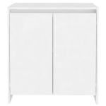 Credenza Bianca 70x41x75 cm in Legno Multistrato