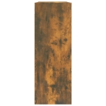 Armadietto Pensile a Parete Rovere Fumo 69,5x32,5x90 cm