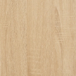 Credenze 2 pz Rovere Sonoma in Legno Multistrato