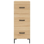 Credenza Rovere Sonoma 34,5x34x180 cm in Legno Multistrato